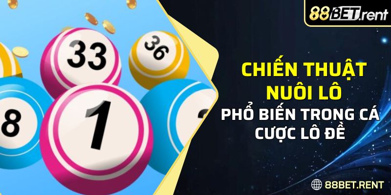 Chiến thuật nuôi lô rất phổ biến trong cá cược lô đề